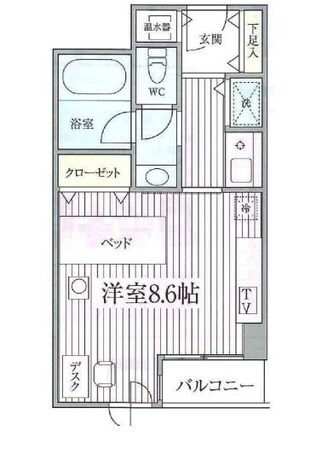 コンフォート荻窪の物件間取画像